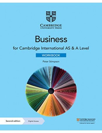 CAMBRIDGE INTERNATIONAL AS & A LEVEL BUSINESS WORKBOOK WITH DIGITAL ACCESS (2 YEARS) (ISBN:9781108926003)