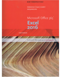 NEW PERSPECTIVES MICROSOFT (R) OFFICE 365 & EXCEL 2016 : INTERMEDIATE (ISBN: 9781305880412) NEW PERSPECTIVES MICROSOFT (R) OFFICE 365 & EXCEL 2016 : INTERMEDIATE (ISBN: 9781305880412)