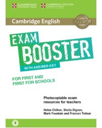 CAMBRIDGE ENGLISH EXAM BOOSTER FOR FIRST AND SCHOOLS WITH ANSWER KEY WITH AUDIO TEACHERS BOOK (ISBN: 9781316648438)