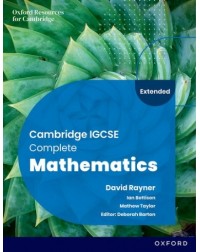 CAMBRIDGE IGCSE COMPLETE MATHEMATICS EXTENDED: STUDENT BOOK SIXTH EDITION (ISBN: 9781382042529) CAMBRIDGE IGCSE COMPLETE MATHEMATICS EXTENDED: STUDENT BOOK SIXTH EDITION (ISBN: 9781382042529)