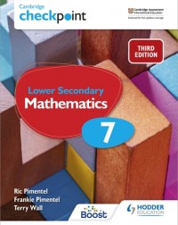 CAMBRIDGE CHECKPOINT INTERNATIONAL LOWER SECONDARY MATHEMATICS STUDENT BOOK 7: 3ED (ISBN:9781398301948) CAMBRIDGE CHECKPOINT INTERNATIONAL LOWER SECONDARY MATHEMATICS STUDENT BOOK 7: 3ED (ISBN:9781398301948)
