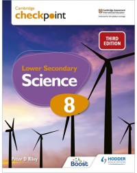 CAMBRIDGE CHECKPOINT INTERNATIONAL LOWER SECONDARY SCIENCE STUDENT’S BOOK 8: 3ED (ISBN:9781398302099)