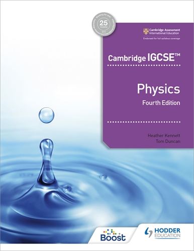 CAMBRIDGE IGCSE PHYSICS 4TH EDITION (ISBN:9781398310544