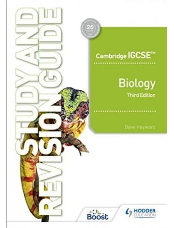 CAMBRIDGE IGCSE BIOLOGY STUDY AND REVISION GUIDE THIRD EDITION (ISBN:9781398361348)