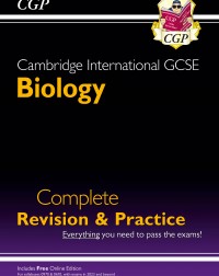 NEW CAMBRIDGE INT GCSE BIOLOGY COMPLETE REVISION & PRACTICE FOR EXAMS IN 2023 & BEYOND (ISBN: 9781789087024) NEW CAMBRIDGE INT GCSE BIOLOGY COMPLETE REVISION & PRACTICE FOR EXAMS IN 2023 & BEYOND (ISBN: 9781789087024)