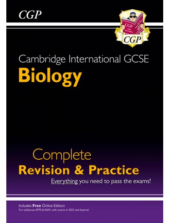 NEW CAMBRIDGE INT GCSE BIOLOGY COMPLETE REVISION & PRACTICE FOR EXAMS IN 2023 & BEYOND (ISBN: 9781789087024)