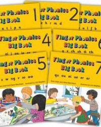 FINGER PHONICS BIG BOOKS SET OF BOOKS 1 7 (ISBN: 9781870946940)