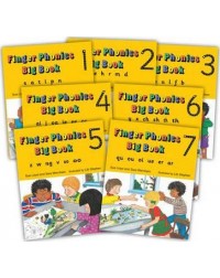 FINGER PHONICS BIG BOOKS SET OF BOOKS 1 7 (ISBN: 9781870946940)