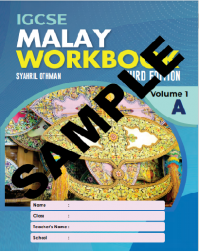 IGCSE MALAY WORKBOOK 3RD EDITION VOLUME 1A (ISBN:9789671946602)