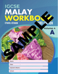 IGCSE MALAY WORKBOOK 3RD EDITION VOLUME 4A (ISBN:9789671946657) IGCSE MALAY WORKBOOK 3RD EDITION VOLUME 4A (ISBN:9789671946657)