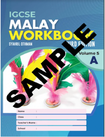 IGCSE MALAY WORKBOOK 3RD EDITION VOLUME 5A (ISBN:9789671946688)