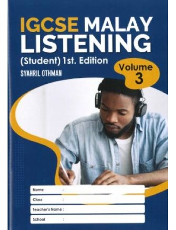 IGCSE MALAY LISTENING (STUDENT) VOLUME 3 (ISBN: 9789671967638)