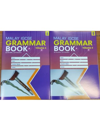 IGCSE MALAY GRAMMAR WORKBOOK PRIMARY AND SECONDARY VOLUME 4(ISBN: 9789672190226)