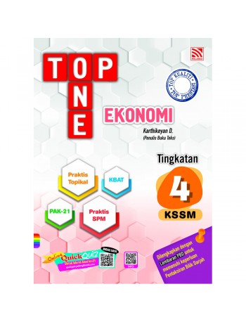 TOP ONE EKONOMI TINGKATAN 4 (ISBN: 9789672353881)