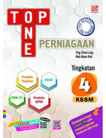 TOP ONE PERNIAGAAN TINGKATAN 4 (ISBN: 9789672353928)