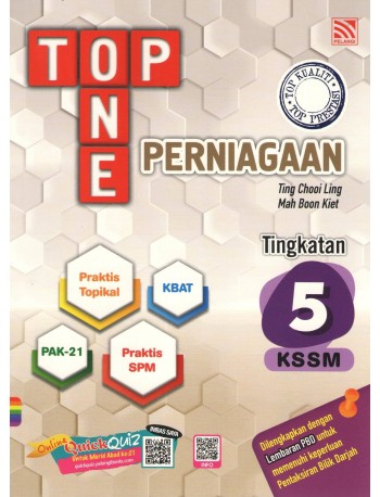 TOP ONE PERNIAGAAN TINGKATAN 5 (ISBN: 9789672353935)