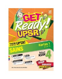 GET READY! UPSR SAINS KERTAS 1 TAHUN 4 DWIBAHASA (ISBN: 9789672375807)