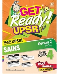 GET READY! UPSR SAINS KERTAS 2 TAHUN 4 DWIBAHASA (ISBN: 9789672375814) GET READY! UPSR SAINS KERTAS 2 TAHUN 4 DWIBAHASA (ISBN: 9789672375814)