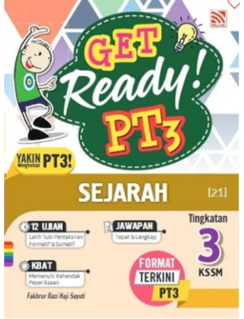 GET READY! PT3 SEJARAH TINGKATAN 3 (ISBN: 9789672457046)