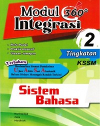 MODUL 360 INTEGRASI SISTEM BAHASA TINGKATAN 2 (ISBN: 9789672526926) MODUL 360 INTEGRASI SISTEM BAHASA TINGKATAN 2 (ISBN: 9789672526926)