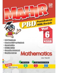 MAHIR PBD KSSR MATHEMATICS YEAR 6 (ISBN: 9789672779803)