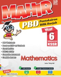 MAHIR PBD KSSR MATHEMATICS YEAR 6 (ISBN: 9789672779803) MAHIR PBD KSSR MATHEMATICS YEAR 6 (ISBN: 9789672779803)