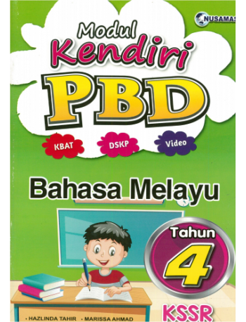 MODUL KENDIRI PBD BAHASA MELAYU TAHUN 4 (ISBN: 9789672850649)