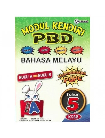 MODUL KENDIRI PBD BHASA MELAYU TAHUN 5 (ISBN: 9789672850656)