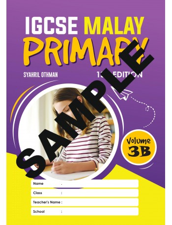 IGCSE MALAY PRIMARY VOL 3B 1ST EDITION (ISBN:9789672868064)