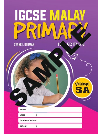 IGCSE MALAY PRIMARY, 1ST. EDITION VOLUME 5A (ISBN: 9789672868095)