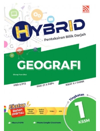 HYBRID PBD GEOGRAFI KSSM TINGKATAN 1 (ISBN: 9789672898221)