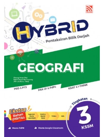 HYBRID PBD GEOGRAFI KSSM TINGKATAN 3 (ISBN: 9789672898245)