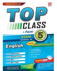 TOP CLASS ENGLISH FORM 5 2021 (ISBN: 9789672907763)