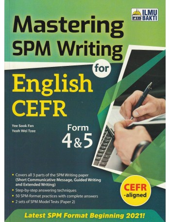 MASTERING SPM WRITING FOR ENGLISH (ISBN: 9789672997504)