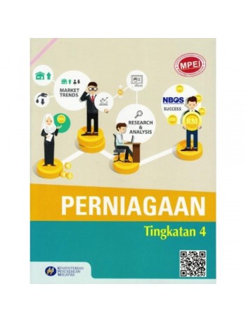 BUKU TEKS PERNIAGAAN TINGKATAN 4 (ISBN: 9789674392772)