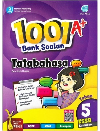 SMART 1001 A+ BANK SOALAN TATABAHASA KSSR TAHUN 5 (ISBN: 9789674665937)