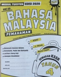 MODUL TUISYEN EDISI 2020 BAHASA MALAYSIA PEMAHAMAN TAHUN 4 (ISBN: 9789674703486) MODUL TUISYEN EDISI 2020 BAHASA MALAYSIA PEMAHAMAN TAHUN 4 (ISBN: 9789674703486)