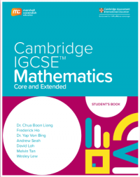 CAMBRIDGE IGCSE CORE AND EXTENDED MATHEMATICS (0580) STUDENT'S BOOK + EBOOK BUNDLE (2 YEARS) (ISBN: 9789814913065)
