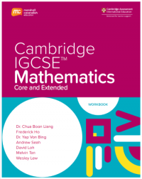 CAMBRIDGE IGCSE CORE AND EXTENDED MATHEMATICS (0580) WORKBOOK + EBOOK (2 YEARS) (ISBN: 9789814913072)