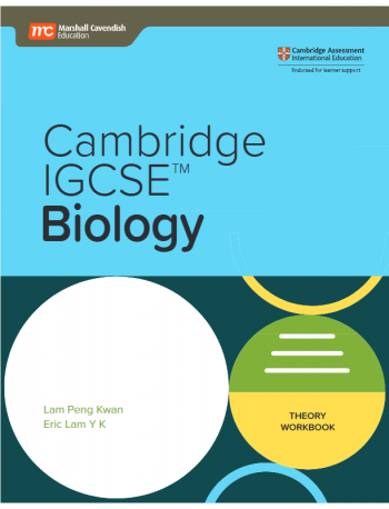 IGCSE BIOLOGY WORKBOOK + EBOOK ( ISBN: 9789814927925)