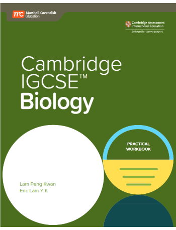 IGCSE BIOLOGY PRACTICAL BOOK + EBOOK ( ISBN: 9789814927932)