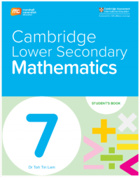 CAMBRIDGE LOWER SECONDARY MATHEMATICS GRADE 7 STUDENT'S BOOK + EBOOK BUNDLE (1 YEARS) (ISBN: 9789815090390)