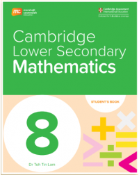 CAMBRIDGE LOWER SECONDARY MATHEMATICS GRADE 8 STUDENT'S BOOK + EBOOK BUNDLE (1 YEARS) (ISBN: 9789815090406)
