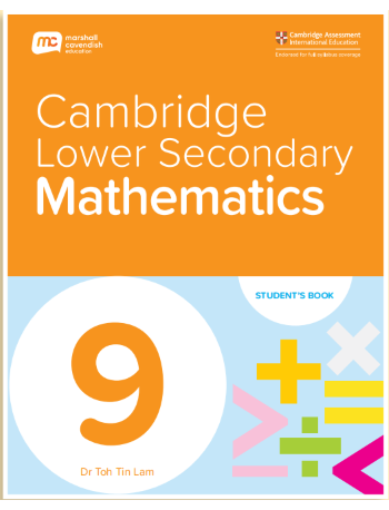 CAMBRIDGE LOWER SECONDARY MATHEMATICS GRADE 9 STUDENT'S BOOK + EBOOK BUNDLE (1 YEARS) (ISBN: 9789815090413)