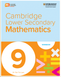 CAMBRIDGE LOWER SECONDARY MATHEMATICS WORKBOOK 9 (ISBN: 9789815090444)