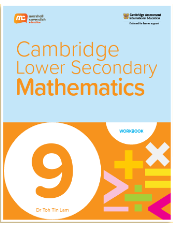 CAMBRIDGE LOWER SECONDARY MATHEMATICS WORKBOOK 9 (ISBN: 9789815090444)