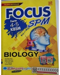 FOCUS SPM BIOLOGY FM 4.5 KBSM 2019(ISBN: 9789830093888)