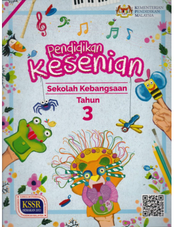 BUKU TEKS PENDIDIKAN KESENIAN TAHUN 3 (ISBN: 9789834920548)