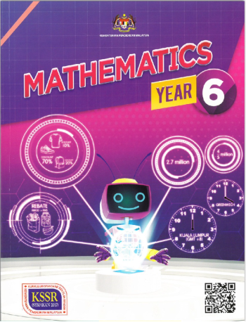 TEXTBOOK MATHEMATICS YEAR 6 DLP (ISBN: 9789834933289)