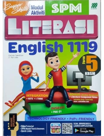 ENGLISH AB F5 SUPER SKILLS MODUL AKTIVITI SPM LITERASI (ISBN: 9789835997679)